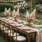 Cheesecloth Table Runner 25" x 16ft - Champagne.