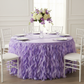 Curly Willow 14ft Table Skirt - Victorian Lilac/Wisteria.