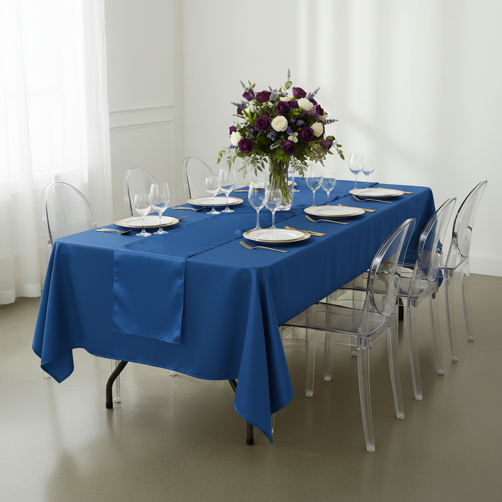 Economy Polyester Tablecloth 60