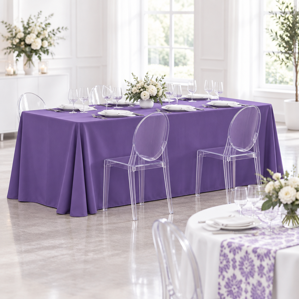 Economy Polyester Tablecloth 90