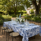 French Toile 20"x20" Linen Napkin (5pc/pk) - Blue.