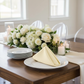 Economy Polyester Napkin 20"x20" - Ivory.