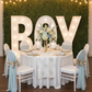 Large 4ft Tall LED Marquee Letter - B.