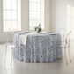 Morocco Mediterranean 132" Round Tablecloth.