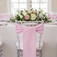 Polyester Chair Sash/Tie - Pink.