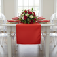 Polyester Table Runner - Red.