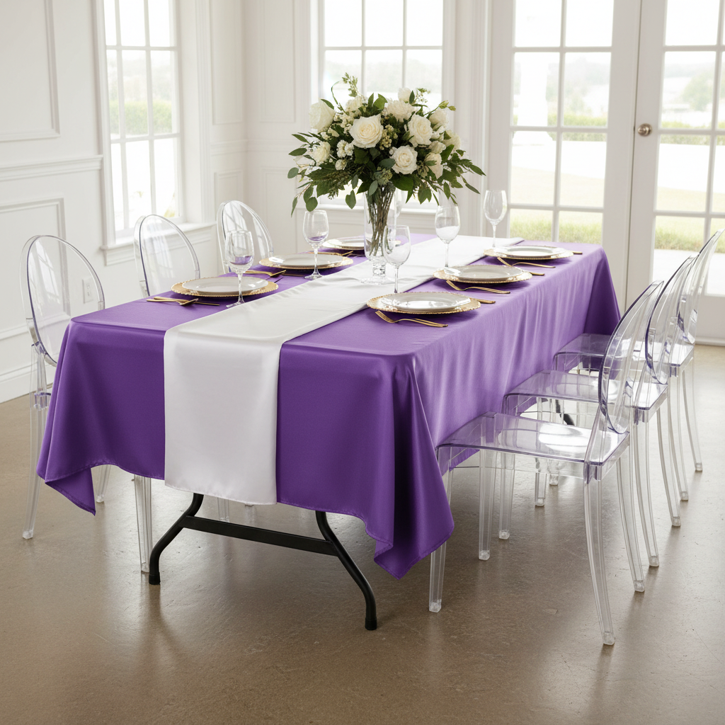 Satin Rectangular 60