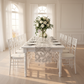 Sequin Vine Table Runner - Silver.
