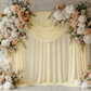 Sheer Voile Flame Retardant (FR) 10ft H x 118" W Drape/Backdrop Curtain Panel - Yellow.