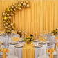 Spandex 4-way Stretch Drape Curtain 14ft H x 60" W - Canary Yellow.