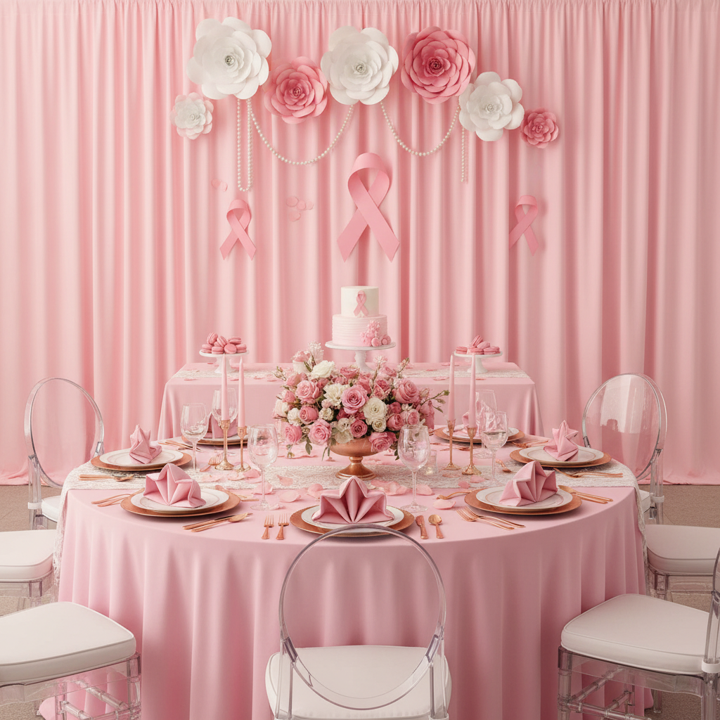 Spandex 4-way Stretch Drape Curtain 14ft H x 60" W - Pink.