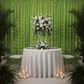 Spandex 4-way Stretch Backdrop Drape Curtain 12ft H x 60" W - Apple Green.