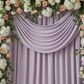 Spandex 4-way Stretch Backdrop Drape Curtain 16ft H x 60" W - Lavender.