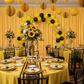 Spandex 4-way Stretch Drape Curtain 12ft H x 60" W - Canary Yellow.