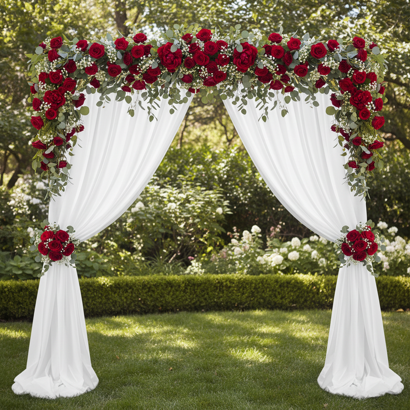 Spandex 4-way Stretch Drape Curtain 8ft H x 60