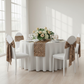 Standard Satin Chair Sash - Leopard.