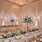 10 yards Velvet Fabric Roll - Ivory.