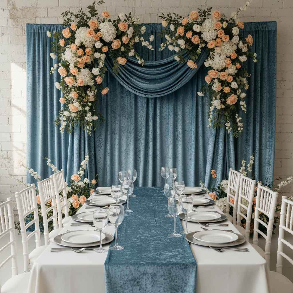 Velvet 12ft H x 52