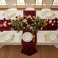 10 yards Velvet Fabric Roll - Burgundy.