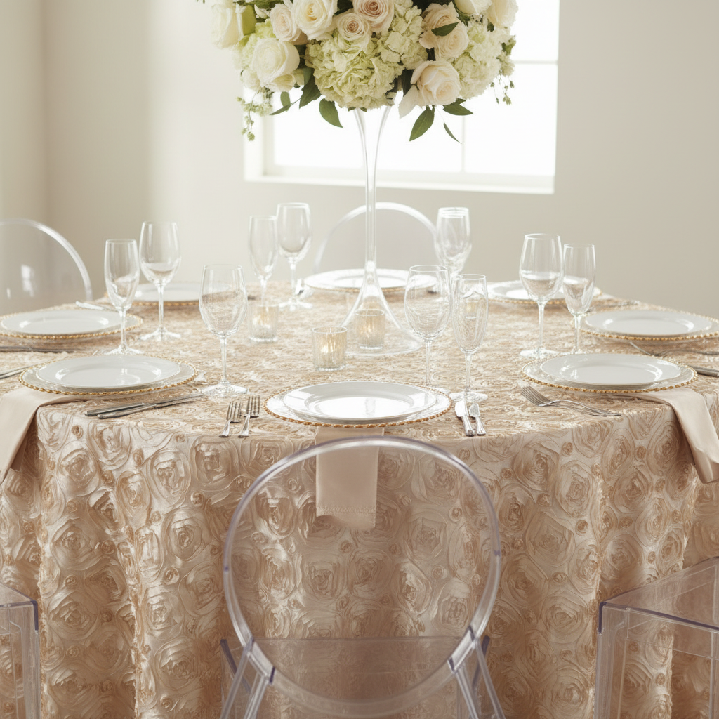 Wedding Rosette SATIN 132