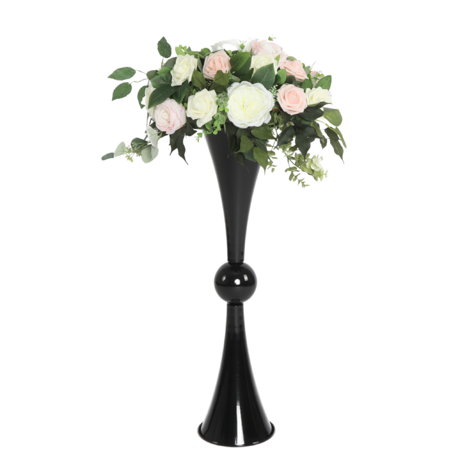 Metallic Reversible Riser Flower Centerpiece Vase 28