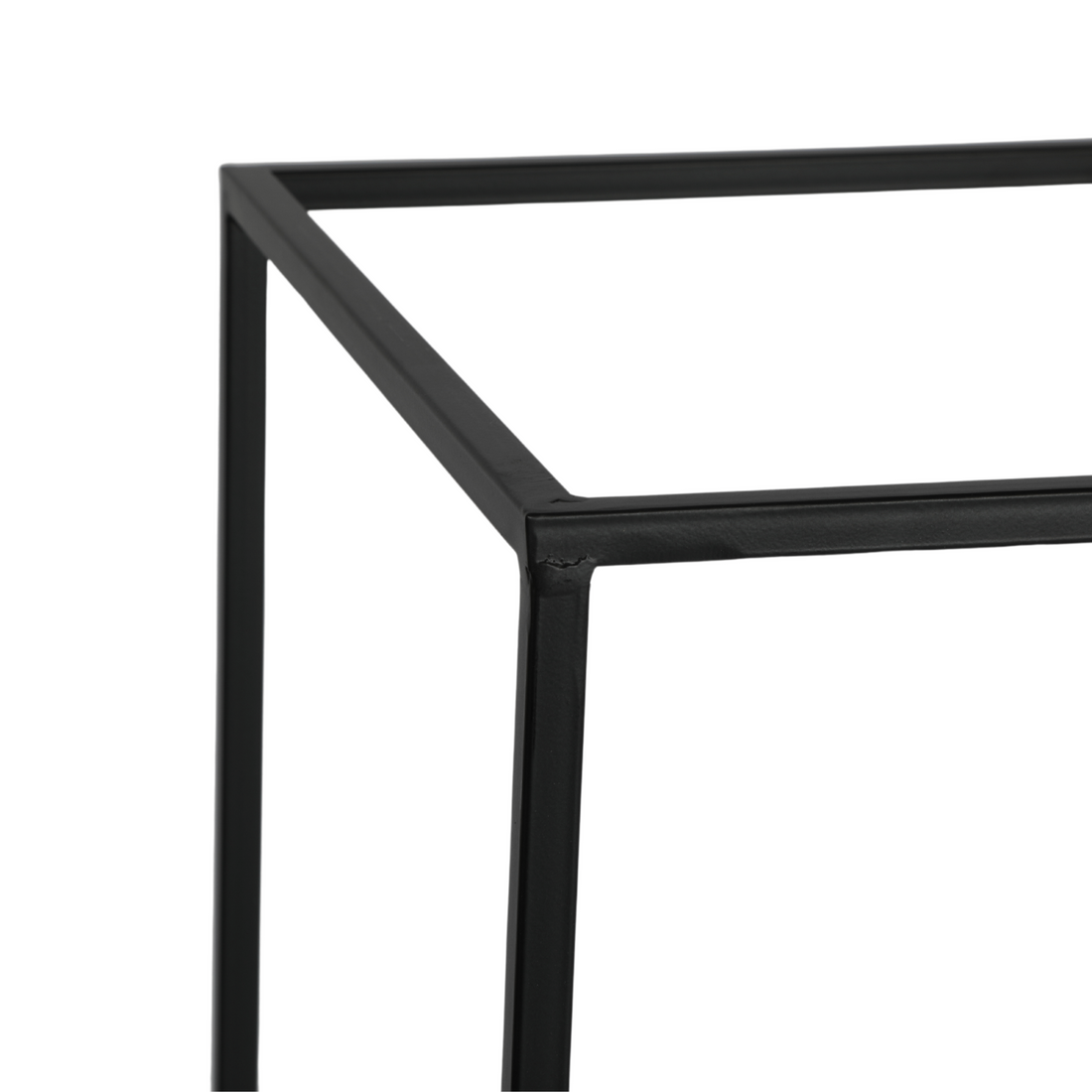 Modern Rectangular Tall Metal Frame Stand Centerpiece (3 pcs/set) - Bl ...