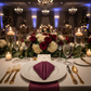 Mulberry Lamour Satin 20x20 Napkin – Indoor Wedding