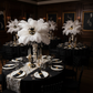Ostrich Feathers 16"-18" (10 pcs) - White.