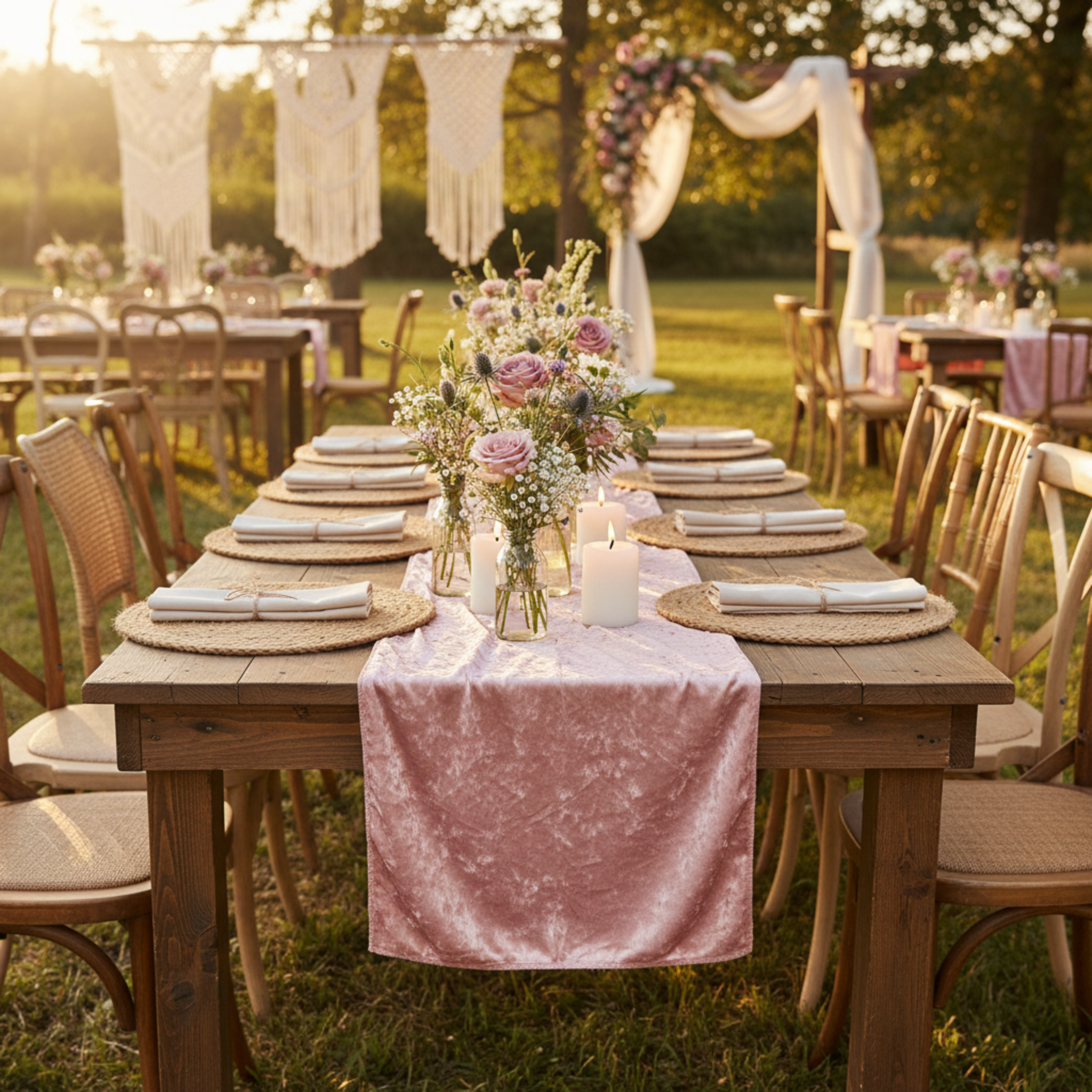 Outdoor Boho Chic Wedding