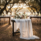 Outdoor Boho Sweetheart Table