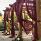 Outdoor Column and Arch Drapes