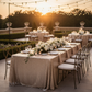 Outdoor Formal - Champagne Sequin Tablecloth
