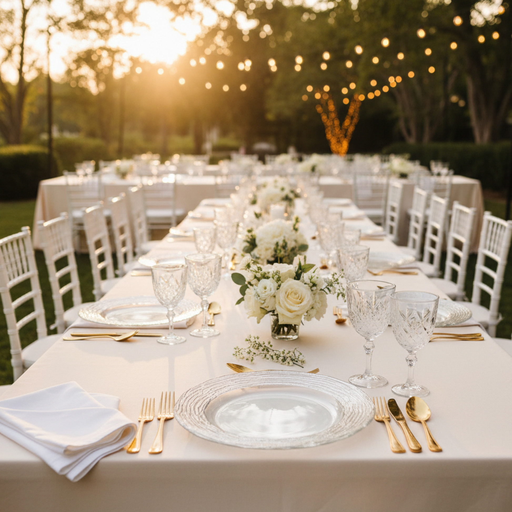 Outdoor Garden Banquet