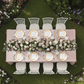 Outdoor Garden Top View with Chairs