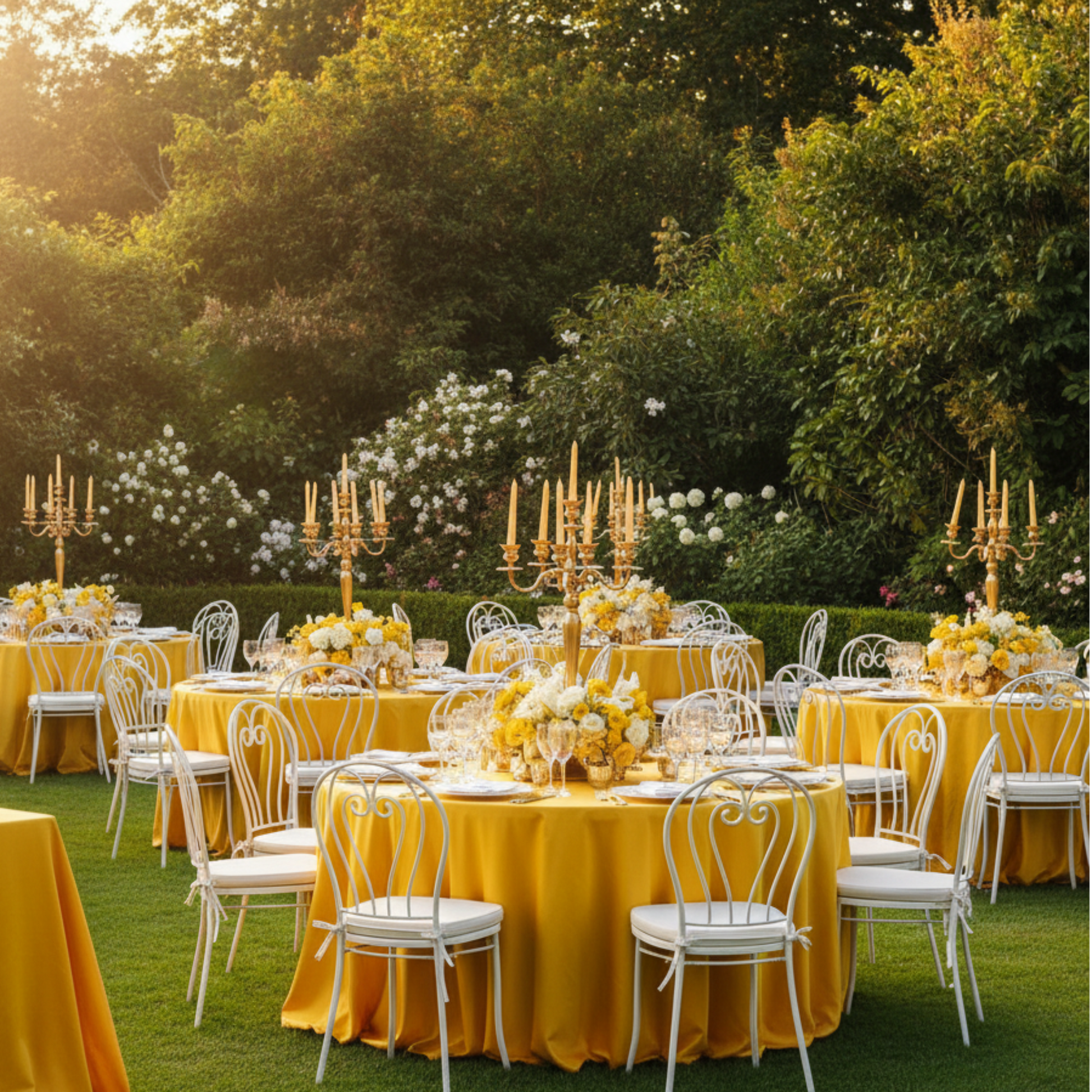 Outdoor Garden Canary Yellow