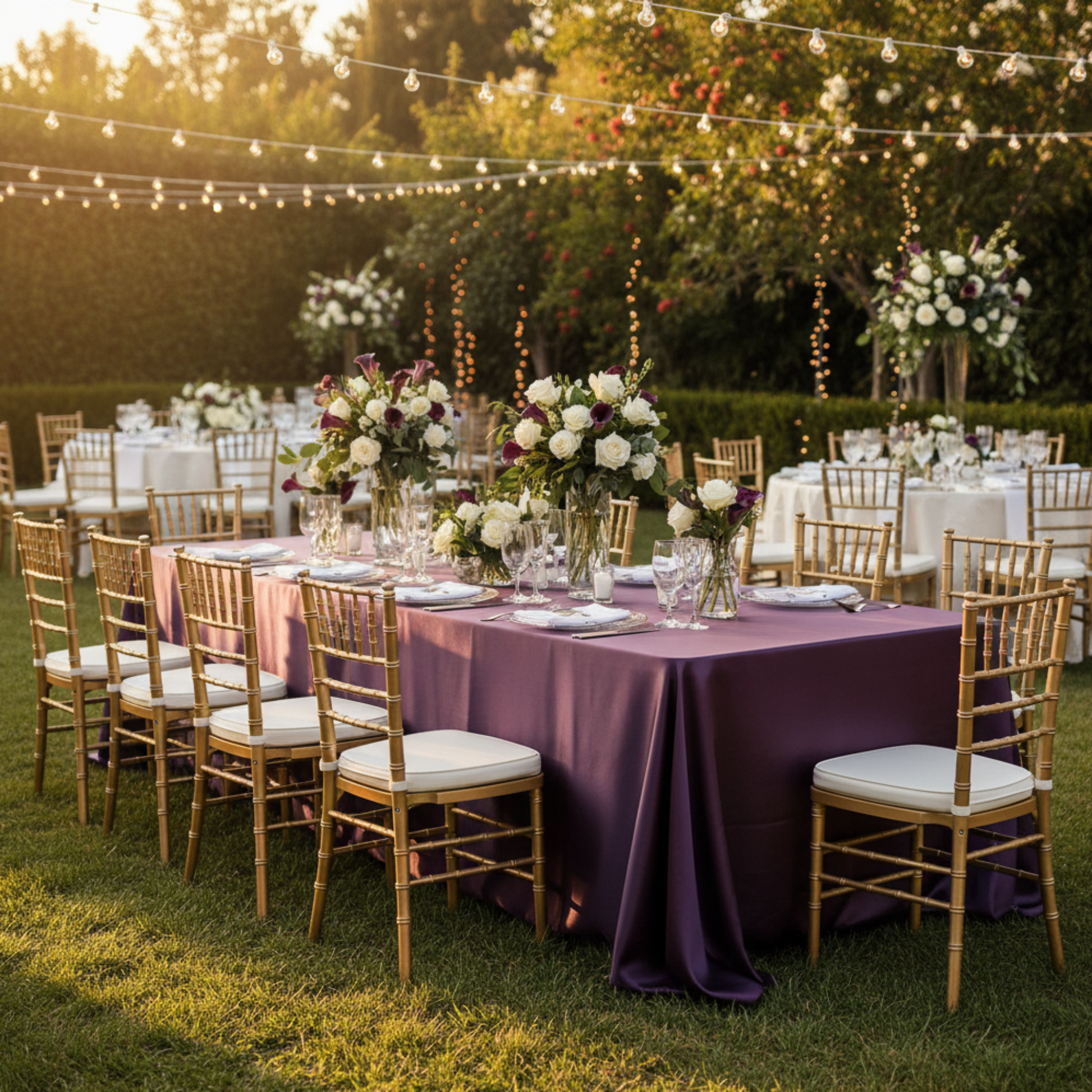 Outdoor Garden Reception