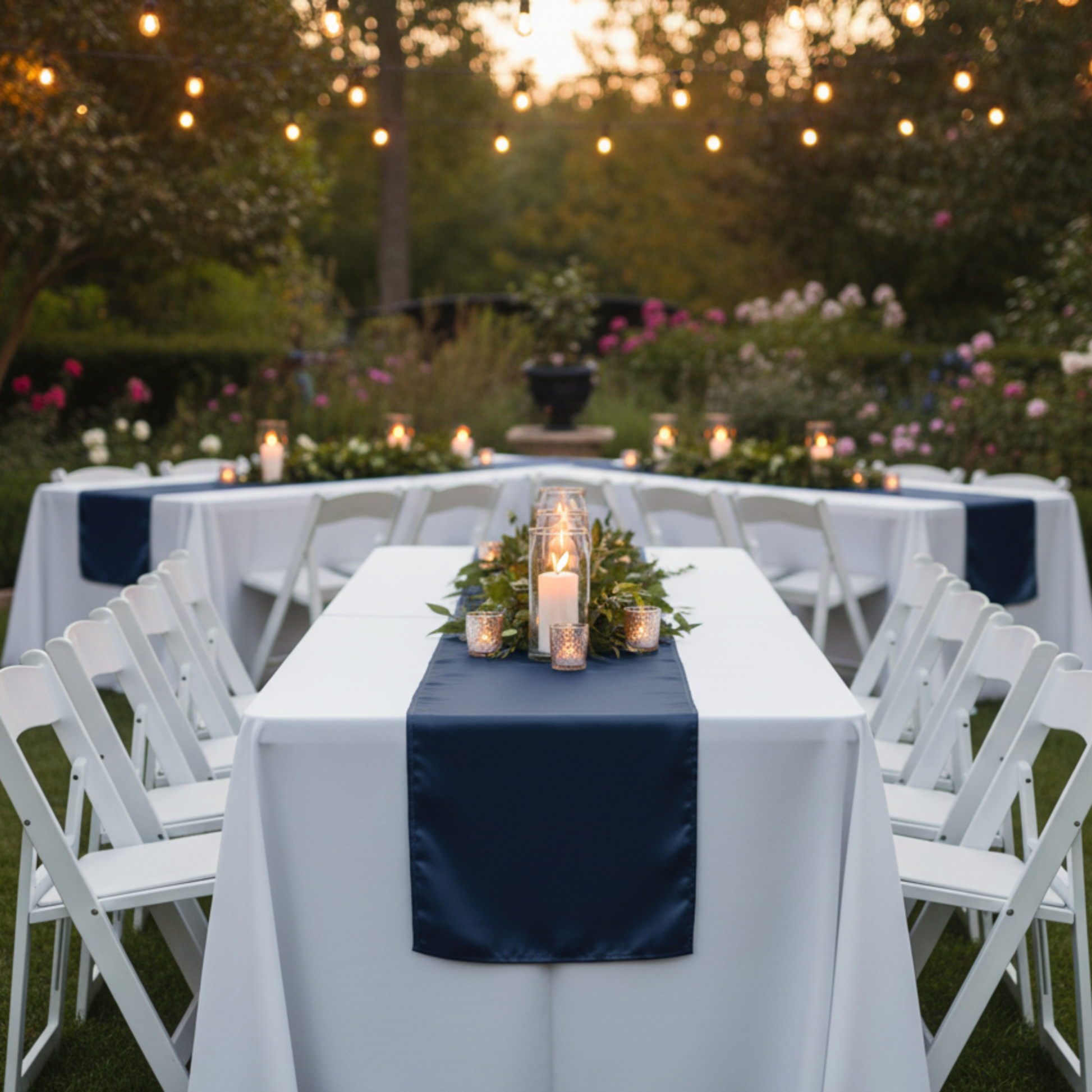 Outdoor Garden Rectangular Table