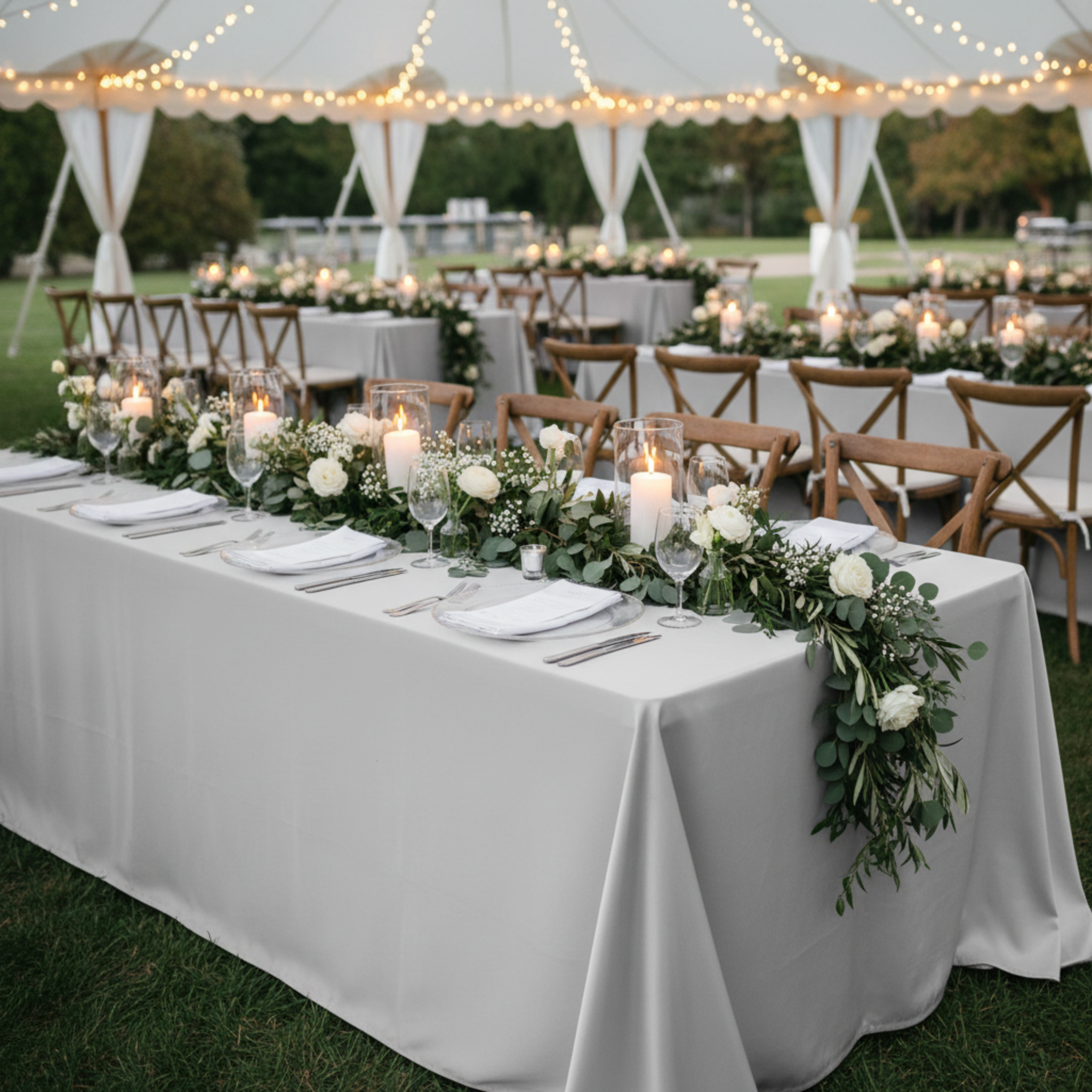 Outdoor Garden Party Display