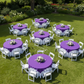 Outdoor Garden Top View