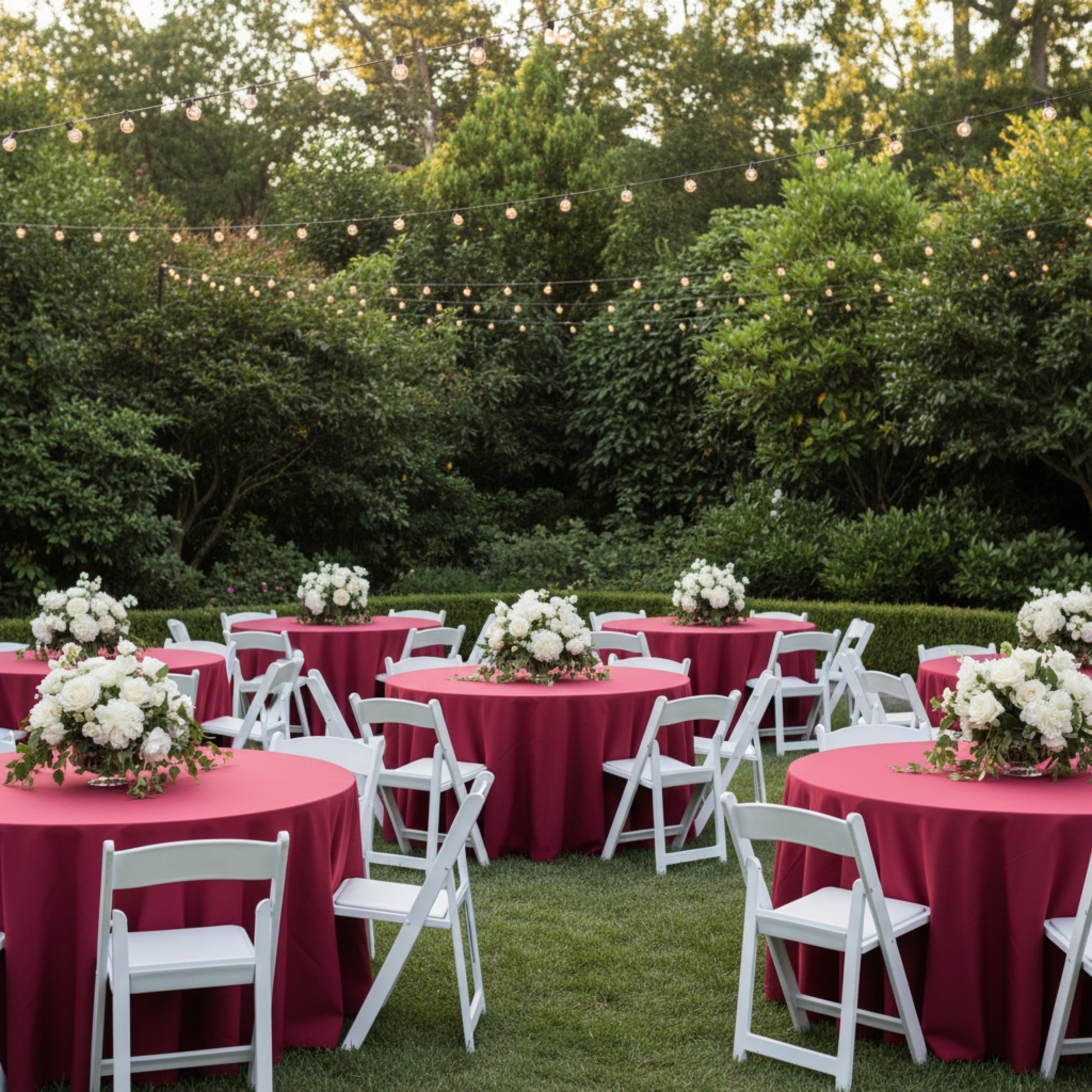 Outdoor Garden Reception