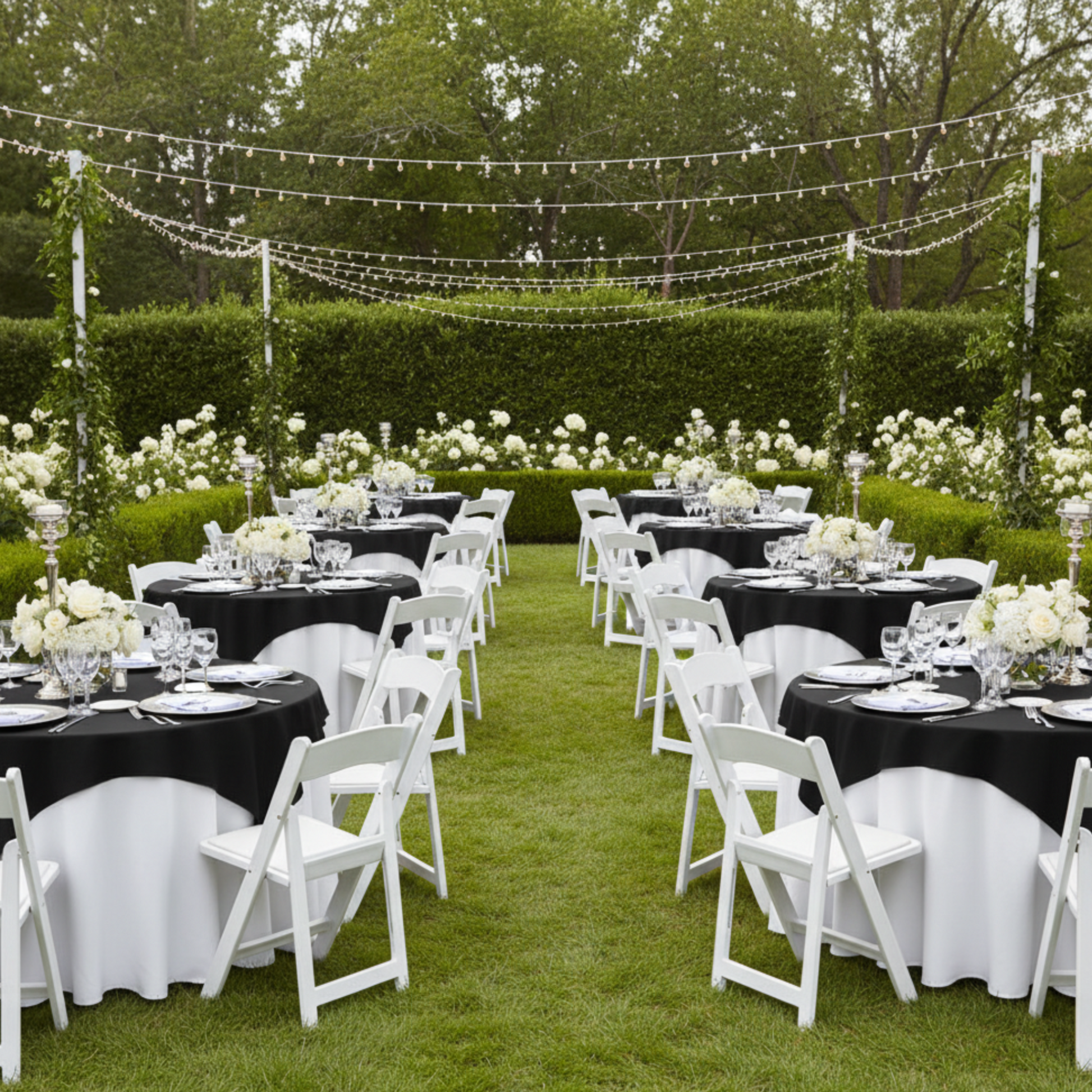 Outdoor Garden Reception