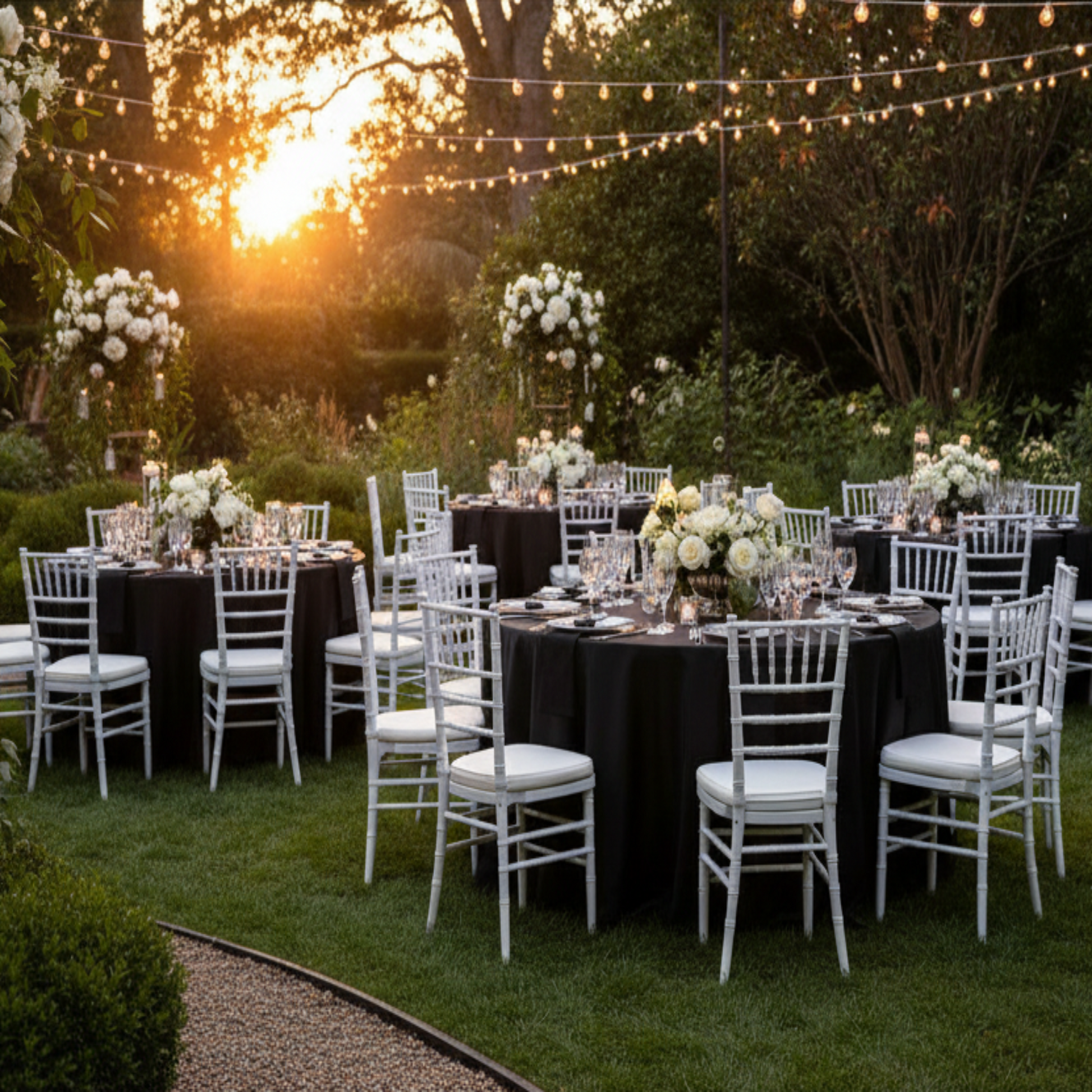 Outdoor Garden Reception