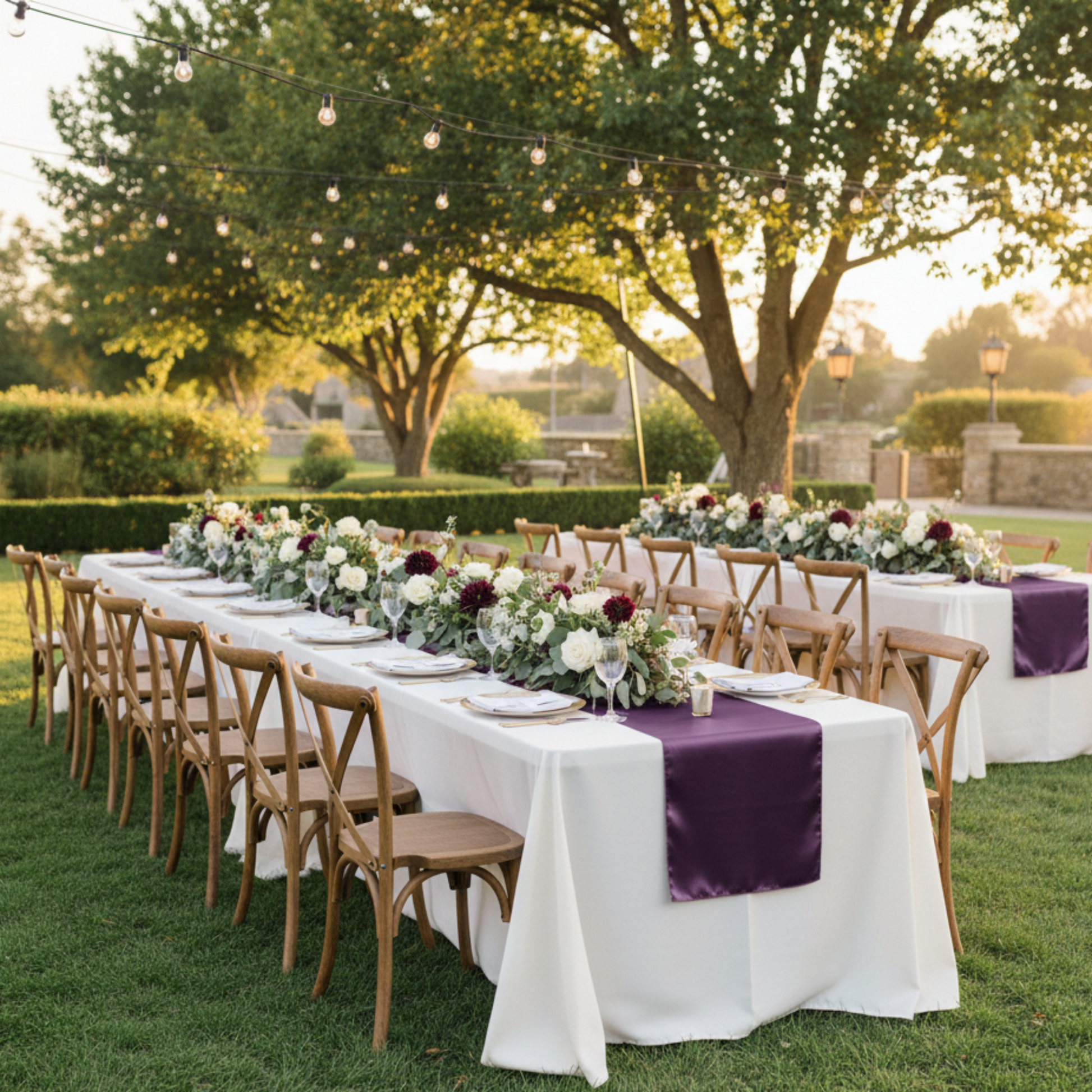 Outdoor Garden Reception