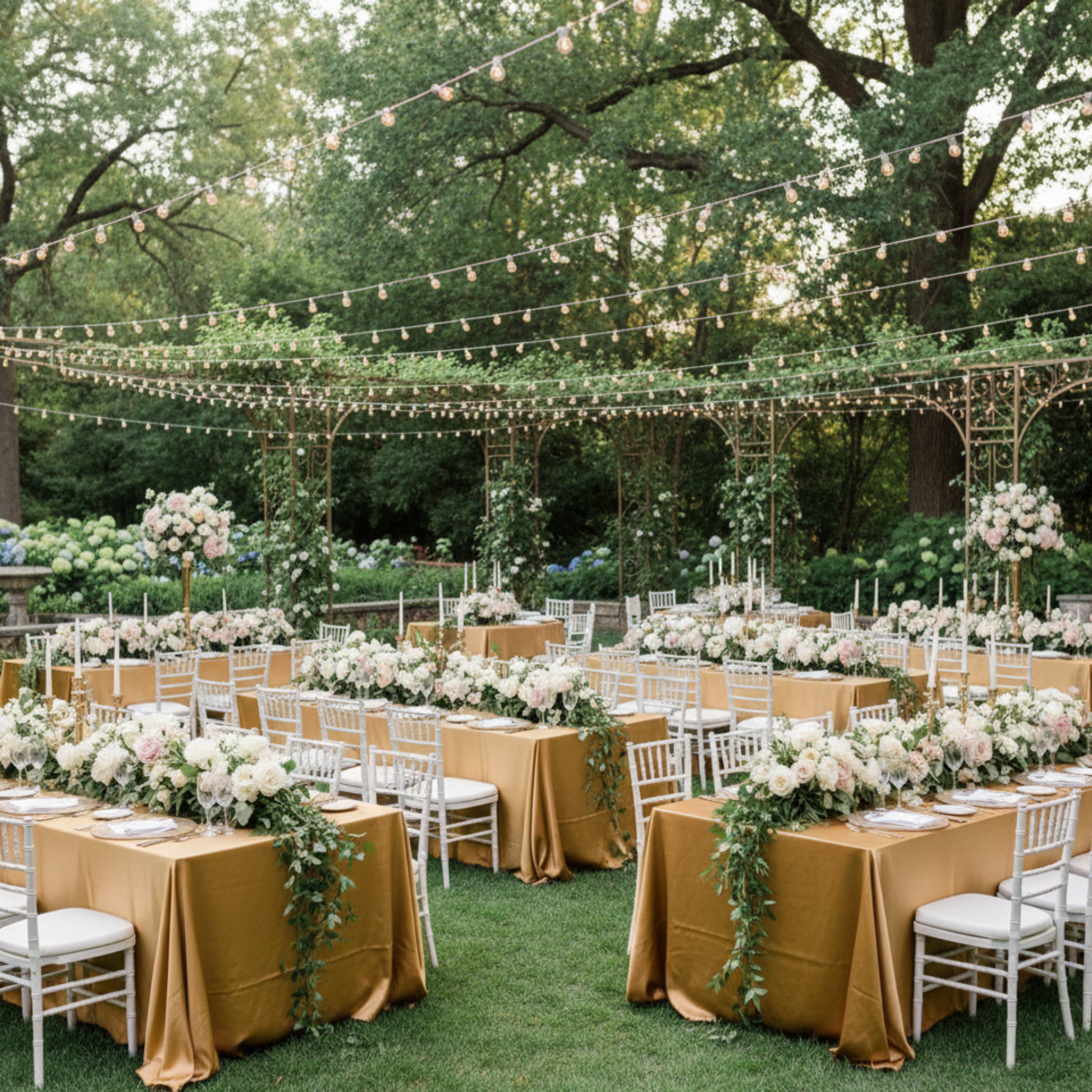 Outdoor Garden Reception