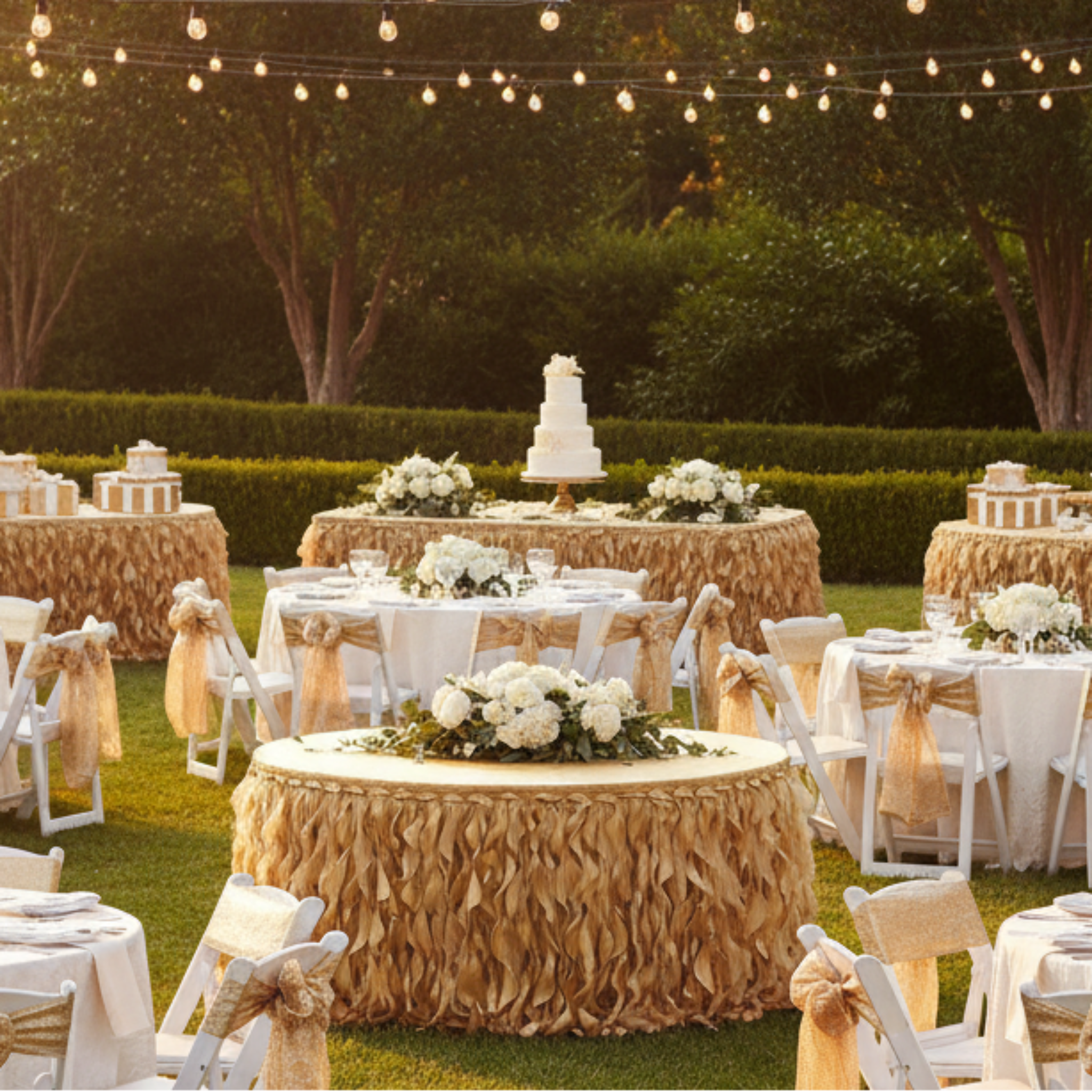 Outdoor Garden Reception