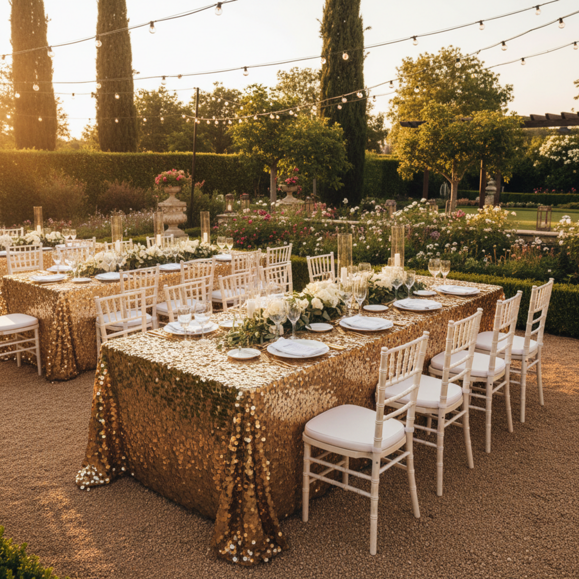 Outdoor Garden Reception