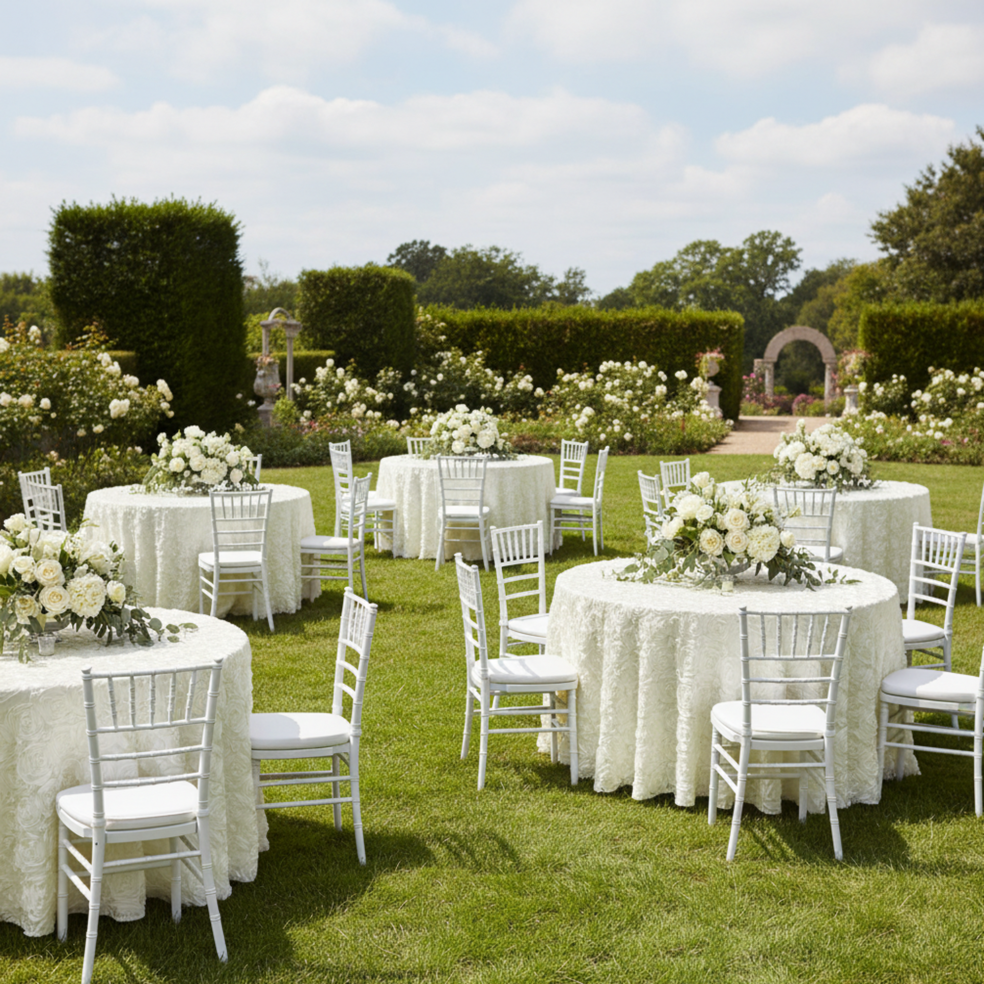 Outdoor Garden Reception
