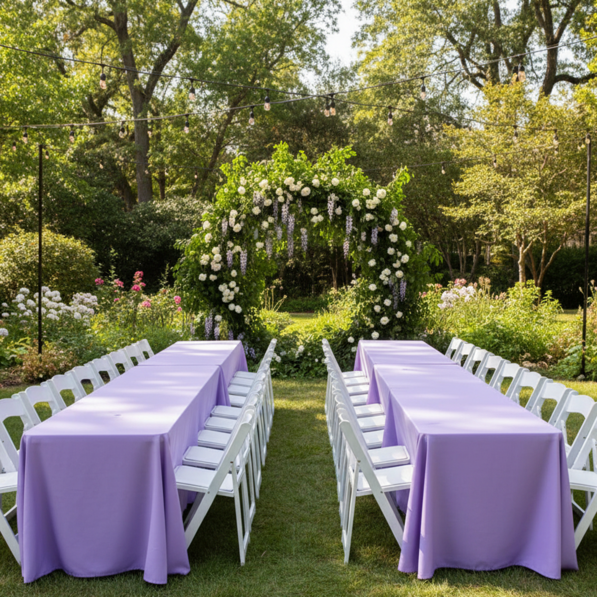 Outdoor Garden Reception