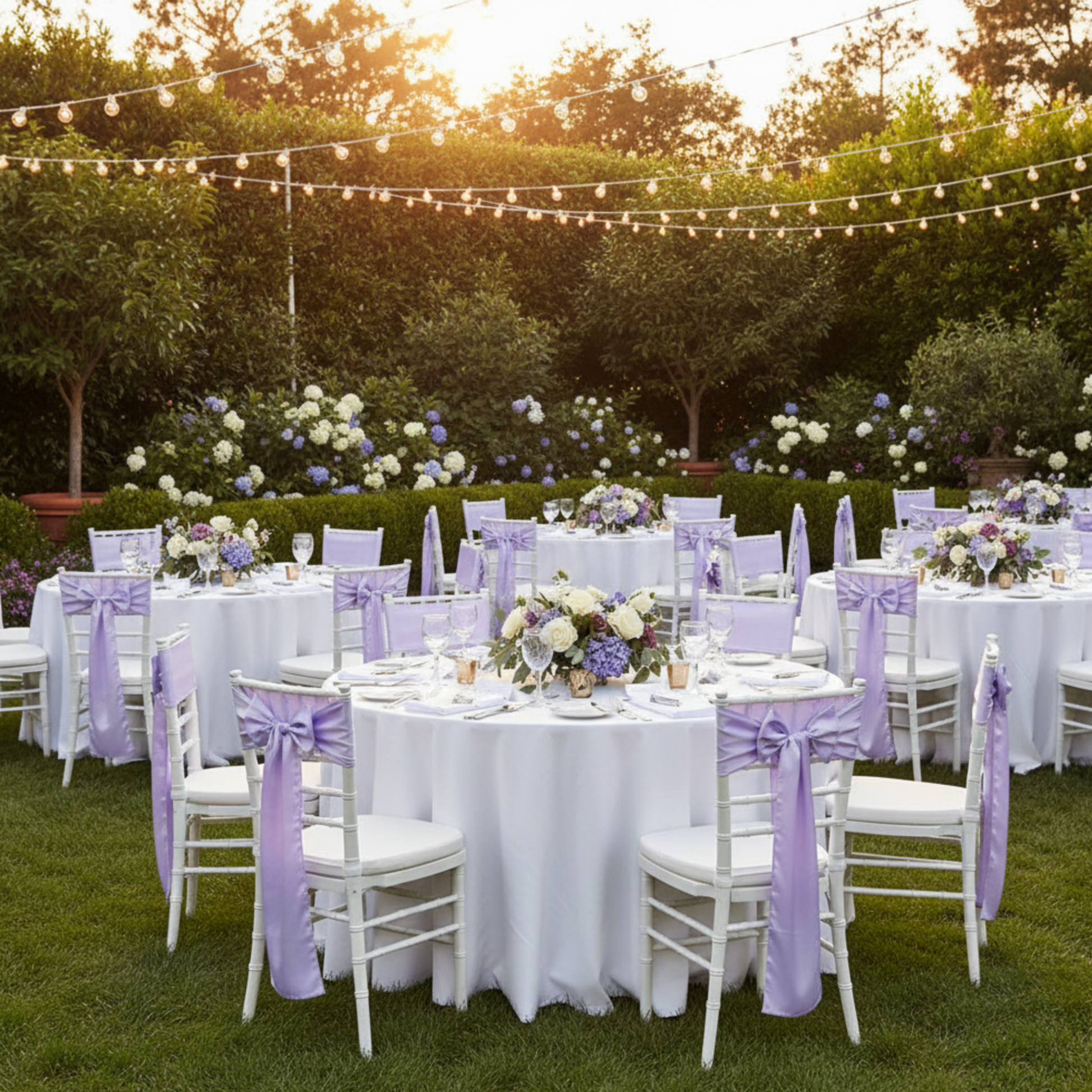 Outdoor Garden Reception