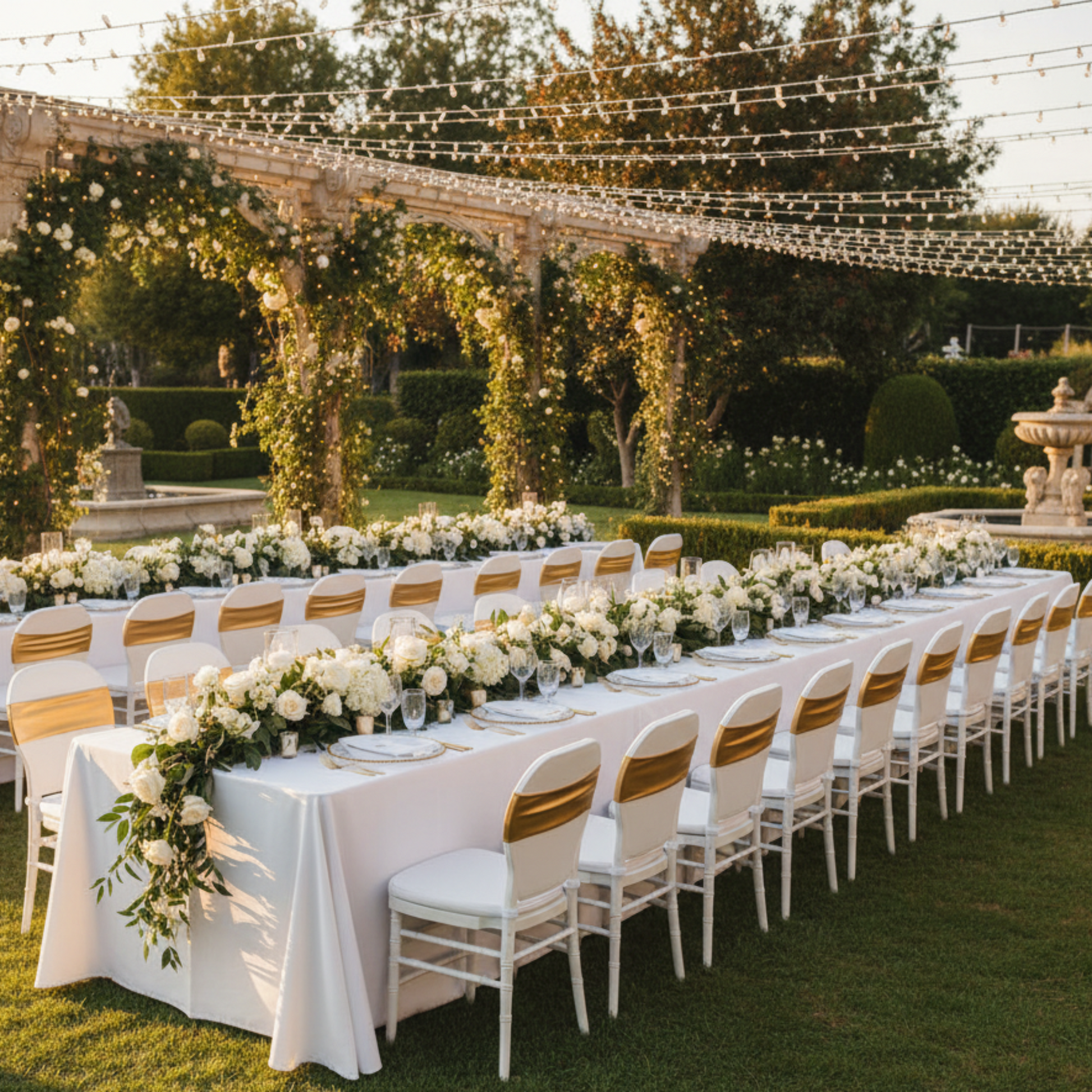 Outdoor Garden Reception